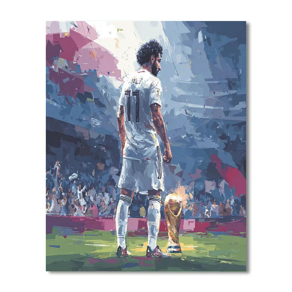 Salah Fifa 2026 Lights DIY paint by numbers