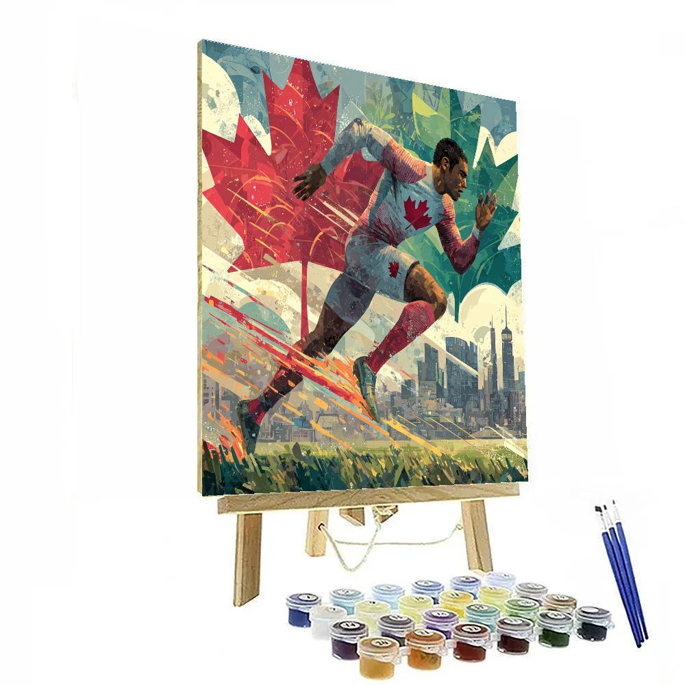 Davies Fifa 2026 Speedline Painting by numbers kit
