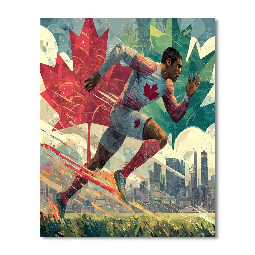 Davies Fifa 2026 Speedline Painting by numbers kit