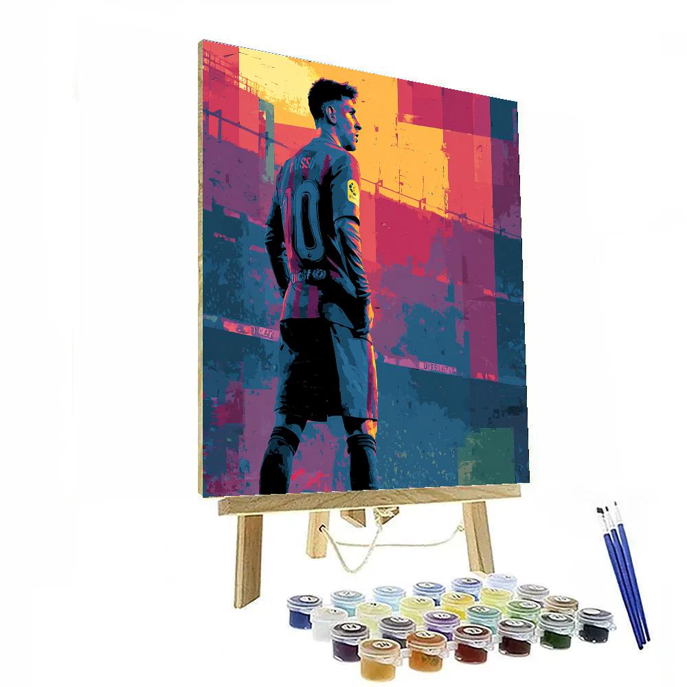 Yamal Fifa 2026 Sunrise paint by numbers