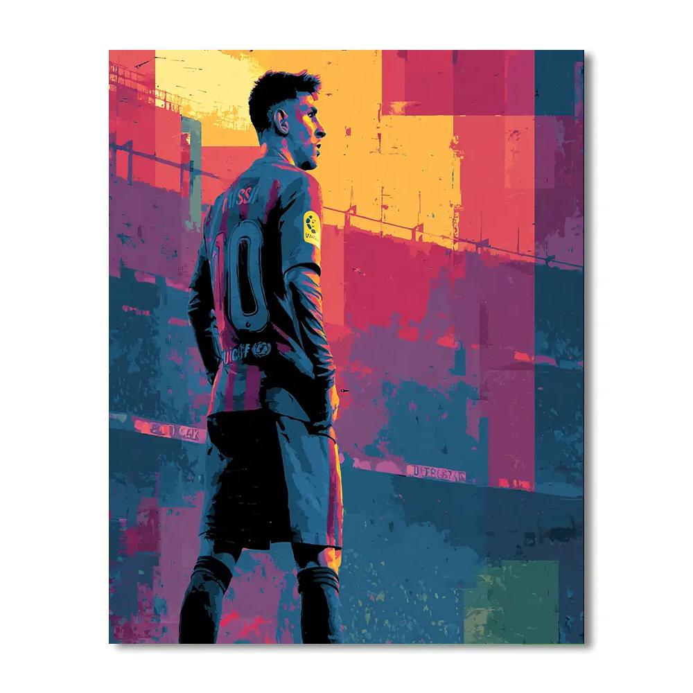 Yamal Fifa 2026 Sunrise paint by numbers