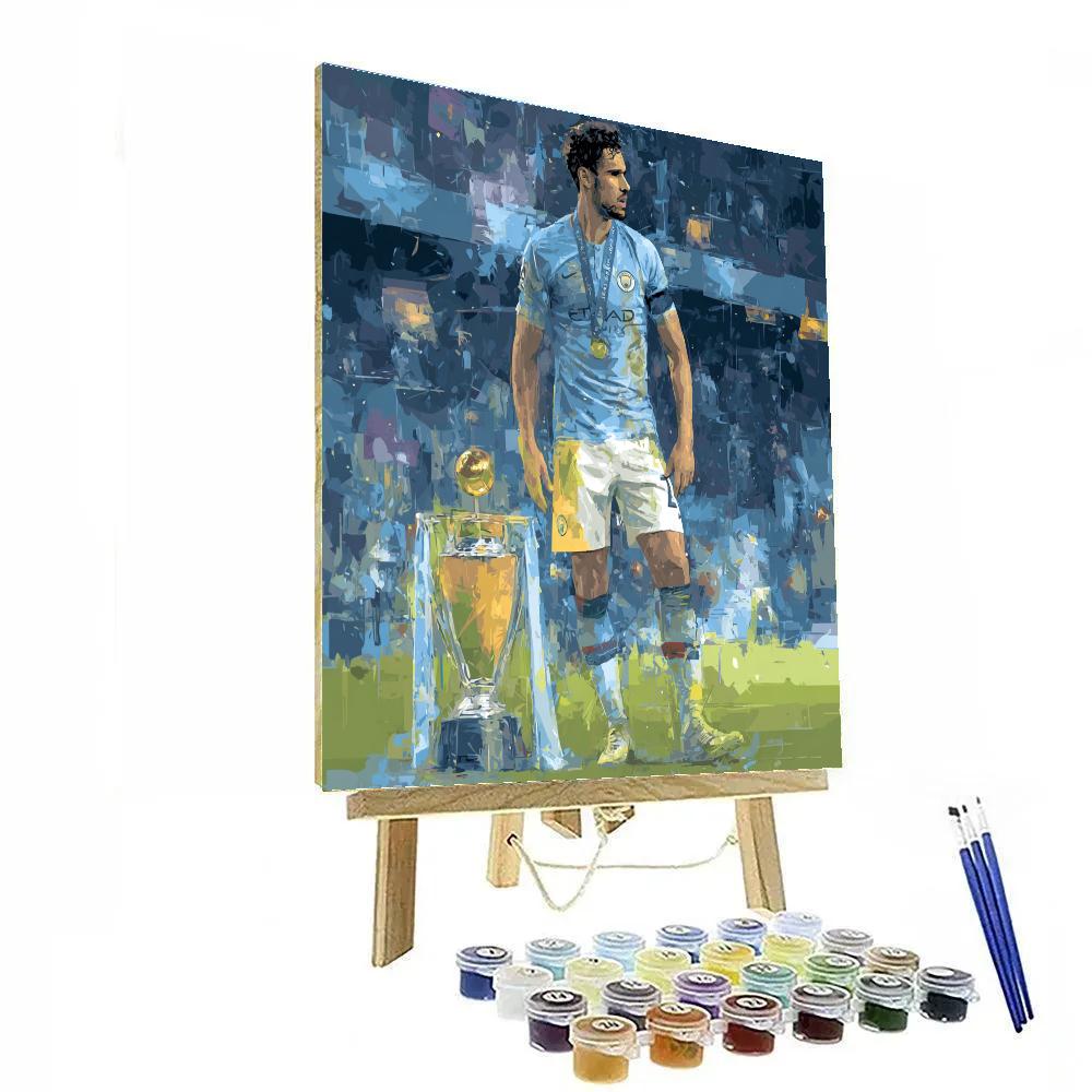 Haaland Fifa 2026 Ice painting number kit