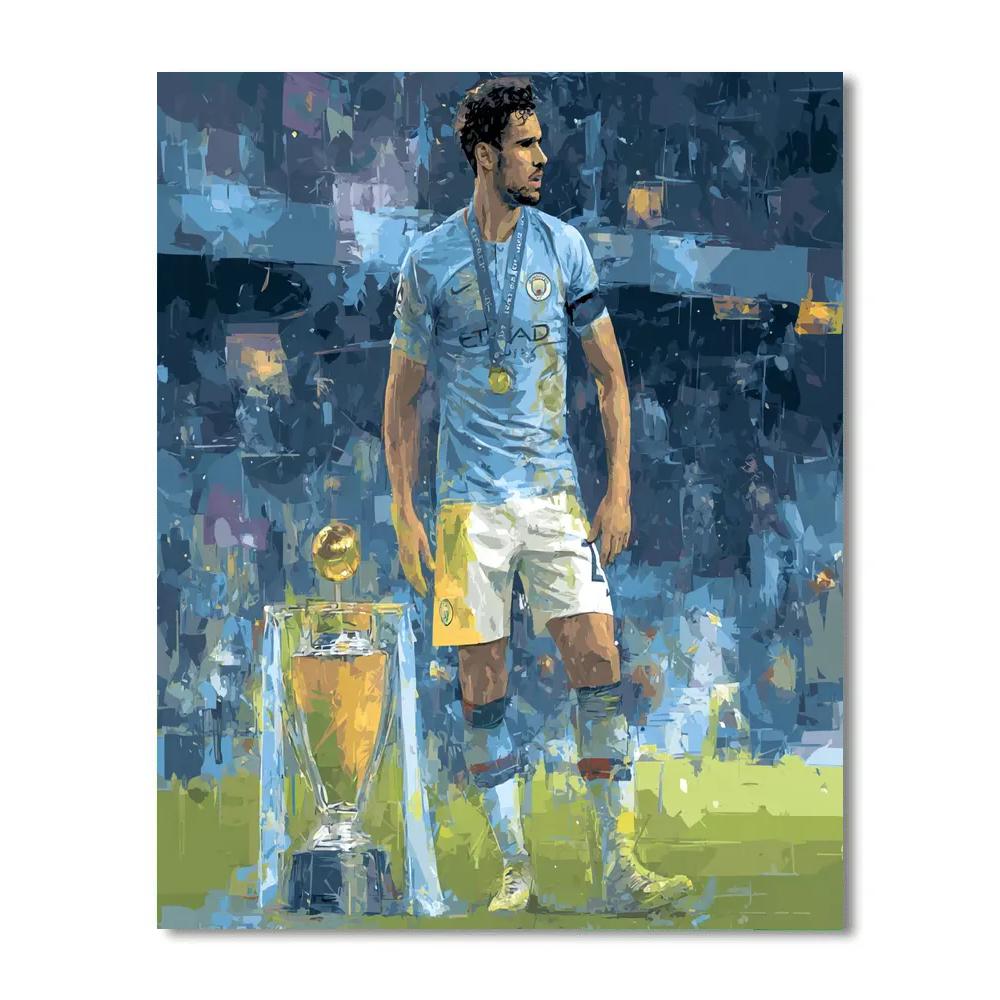 Haaland Fifa 2026 Ice painting number kit