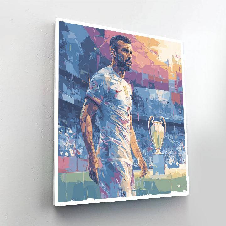 Fifa 2026 Zidane Legacy paint by numbers