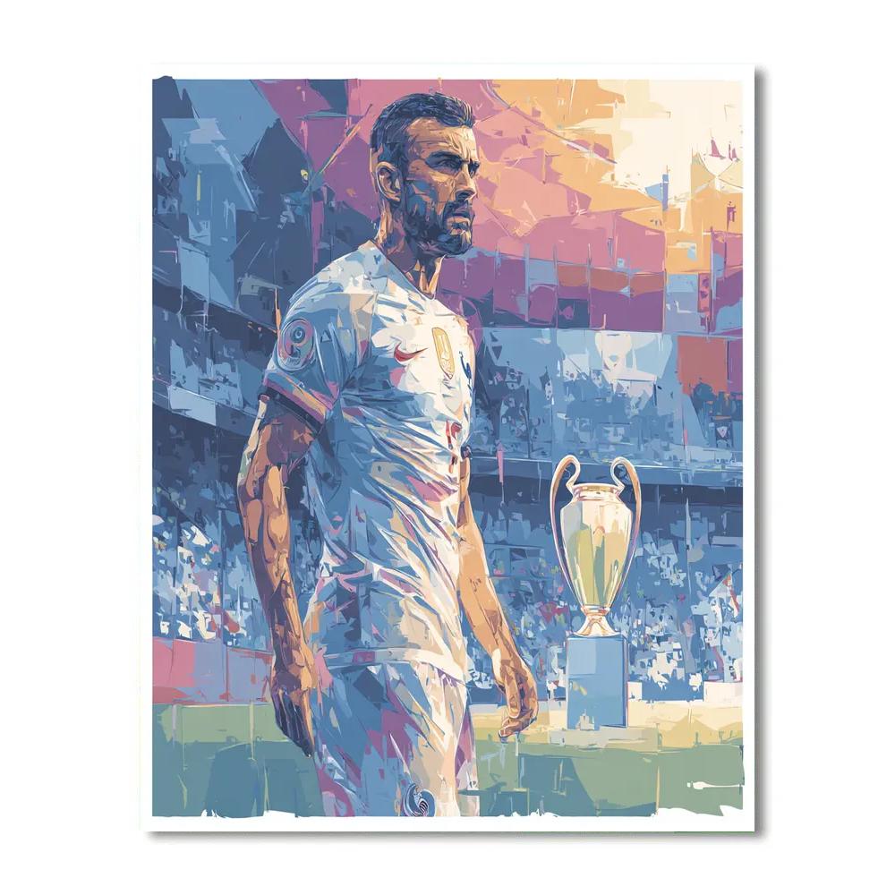 Fifa 2026 Zidane Legacy paint by numbers
