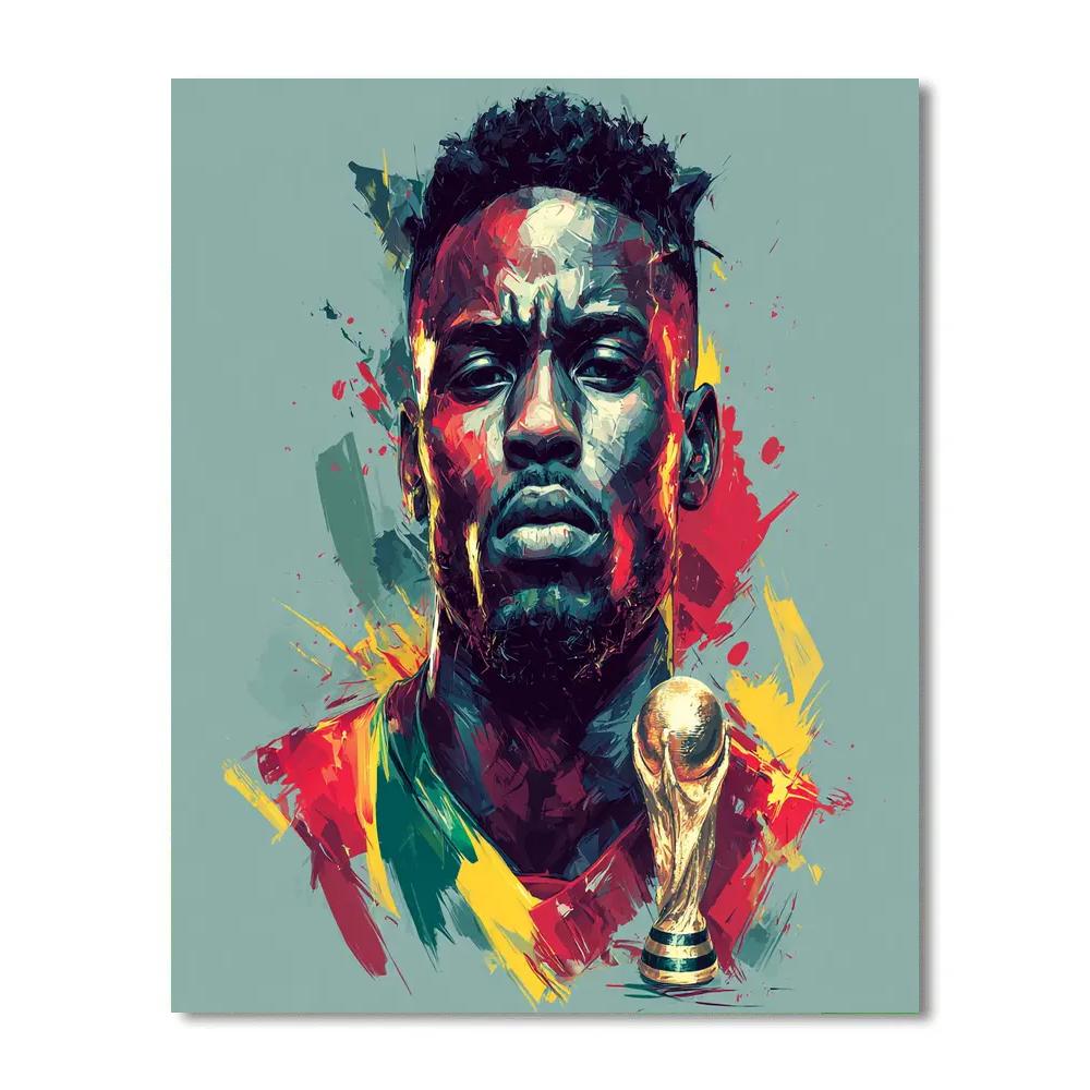 Ghana Fifa 2026 Pulse DIY paint by numbers