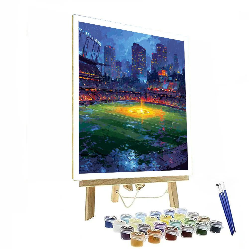 Seattle Fifa 2026 Rainlight Paint by numbers kits