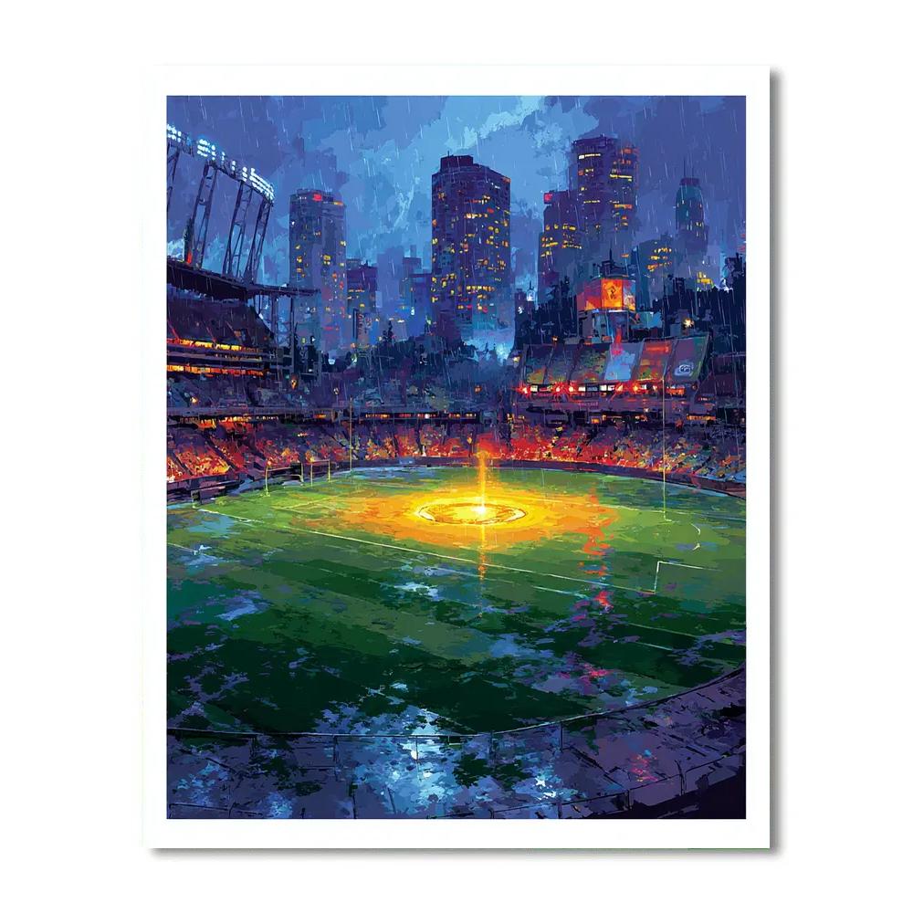 Seattle Fifa 2026 Rainlight Paint by numbers kits
