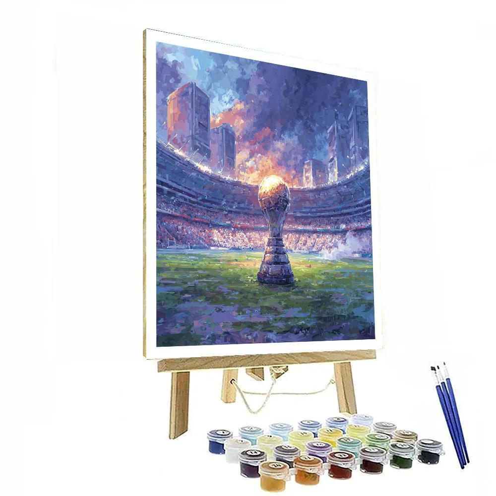 Mexico City Fifa 2026 Opener paint by number