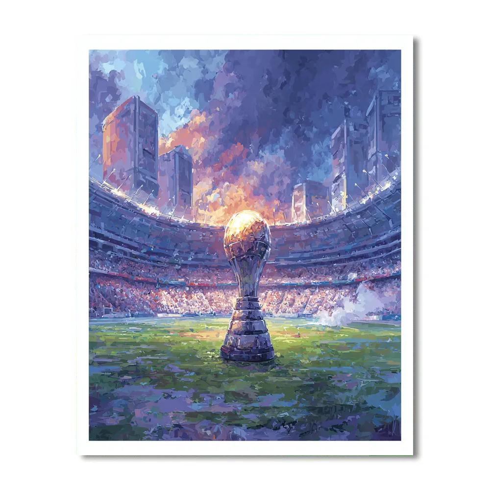 Mexico City Fifa 2026 Opener paint by number