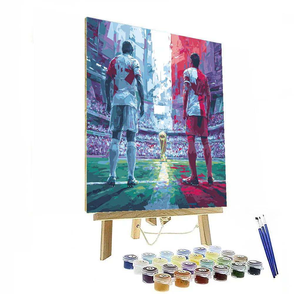 Fifa 2026 Canada Vs Switzerland Paint by numbers art
