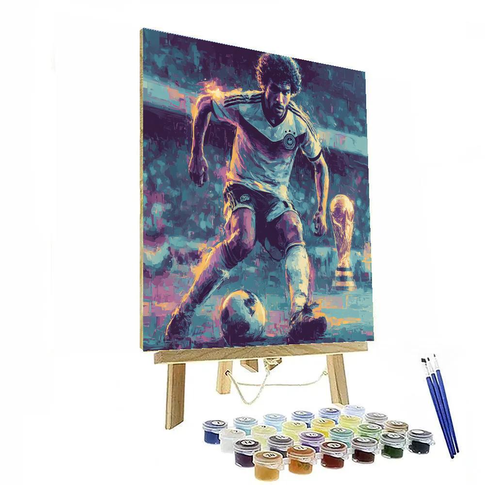 Fifa 2026 Musiala Spark Number painting