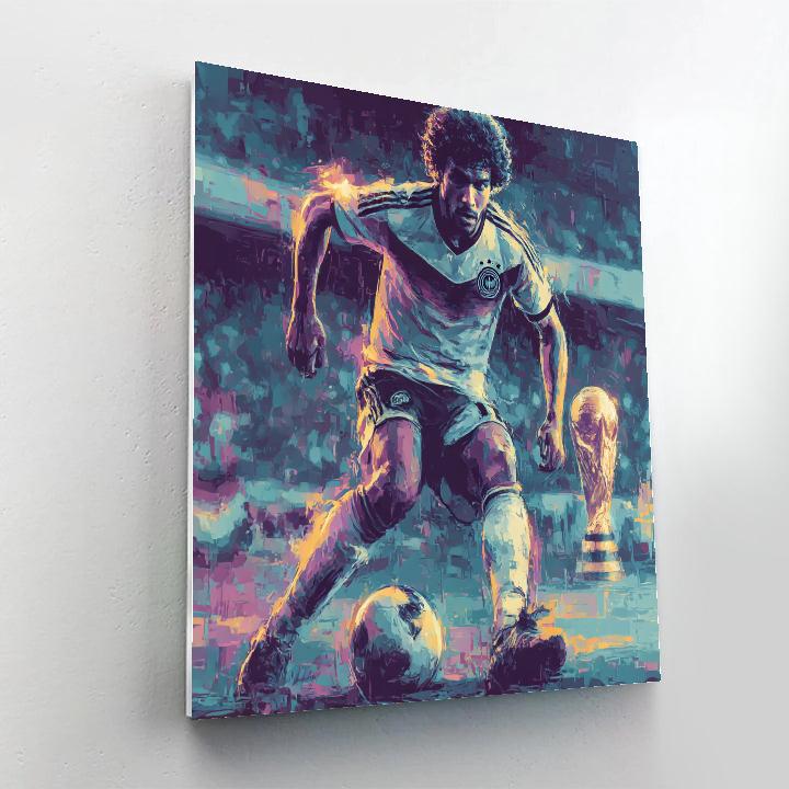 Fifa 2026 Musiala Spark Number painting