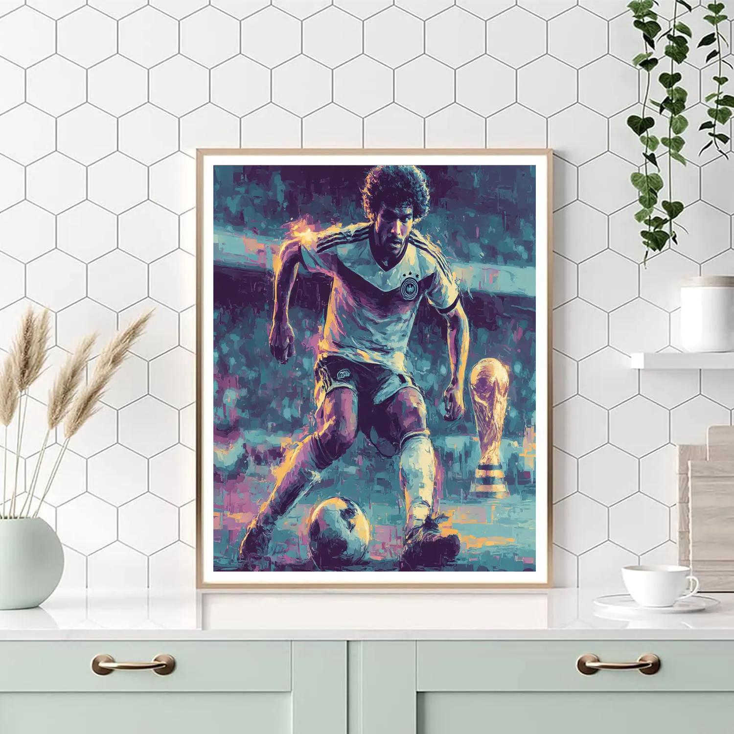 Fifa 2026 Musiala Spark Number painting