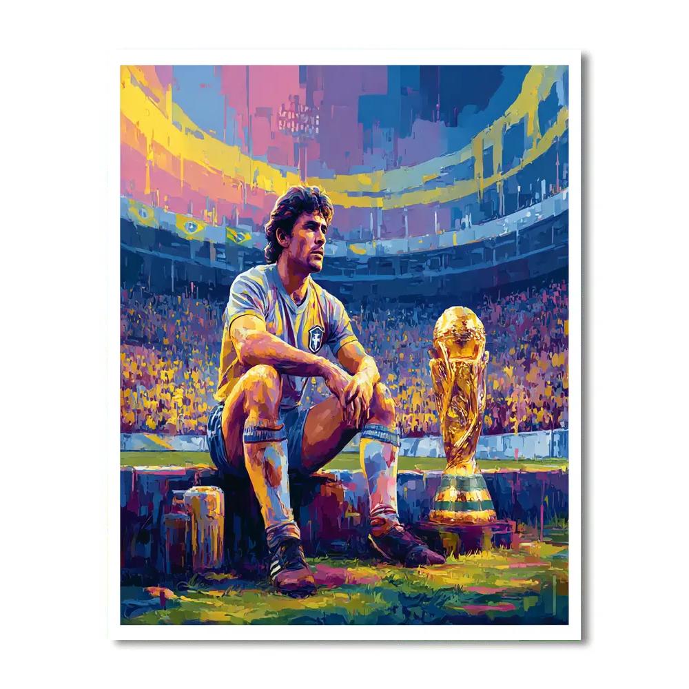 Ronaldinho Fifa 2026 Joy DIY paint by numbers