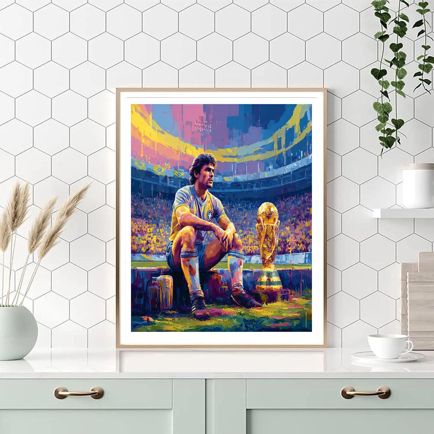 Ronaldinho Fifa 2026 Joy DIY paint by numbers