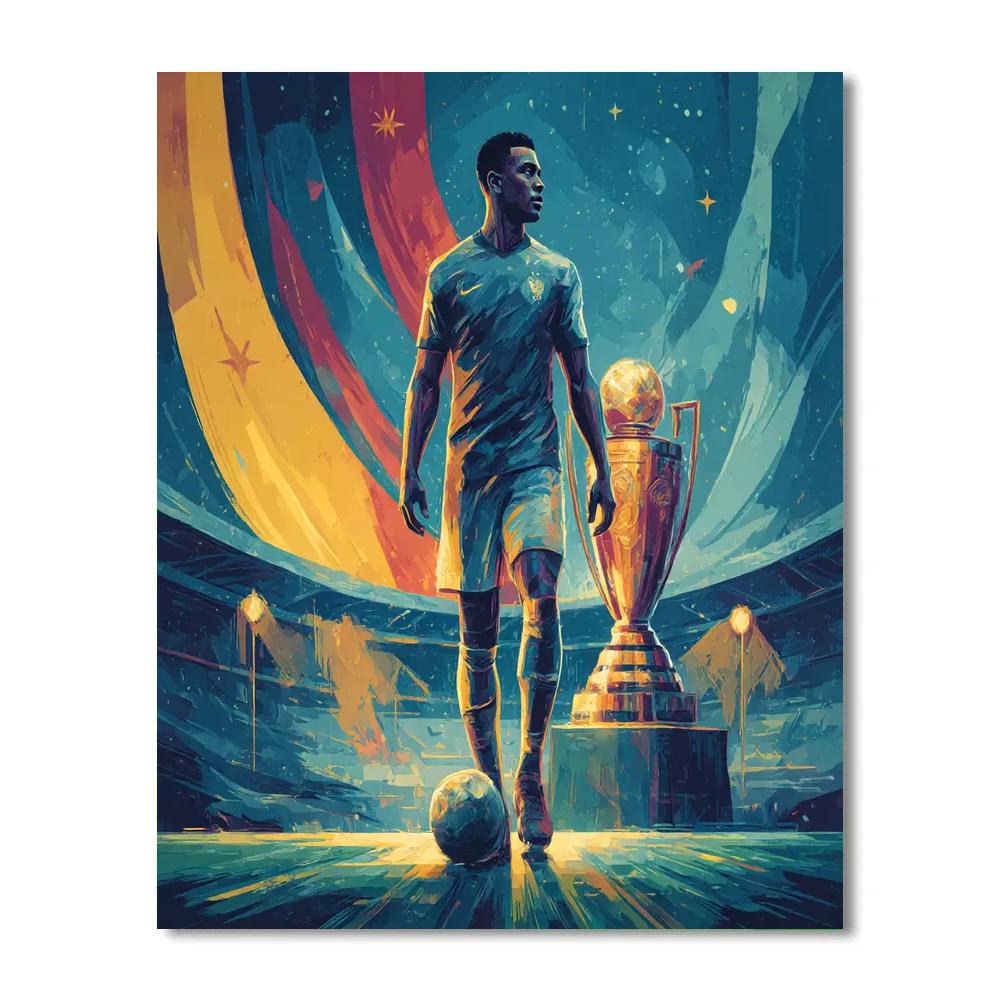 Cabo Verde Fifa 2026 Breeze Numbered painting kits