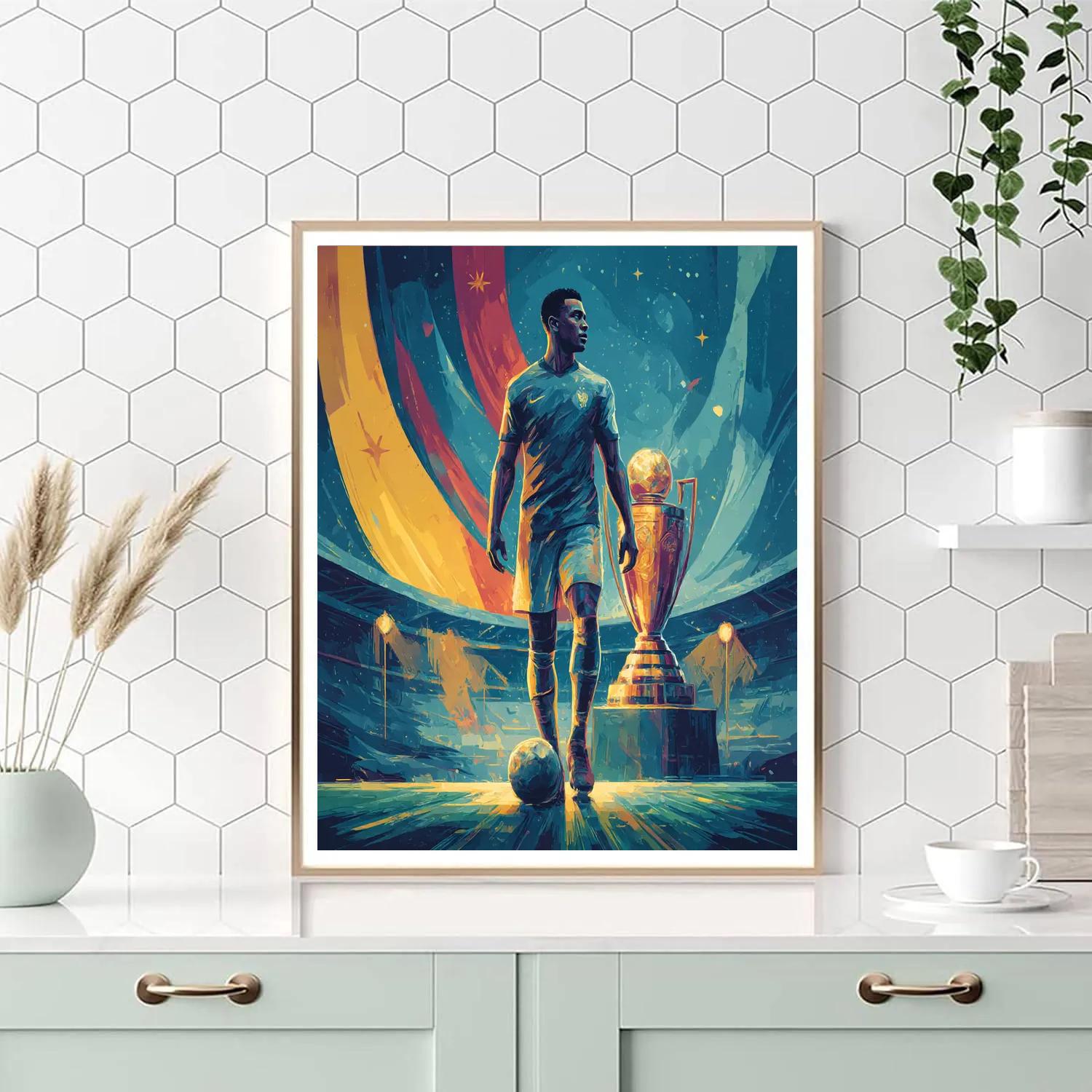 Cabo Verde Fifa 2026 Breeze Numbered painting kits