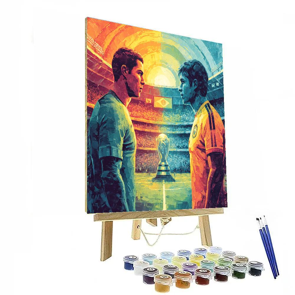 Fifa 2026 Portugal Vs Colombia Numbered painting kits