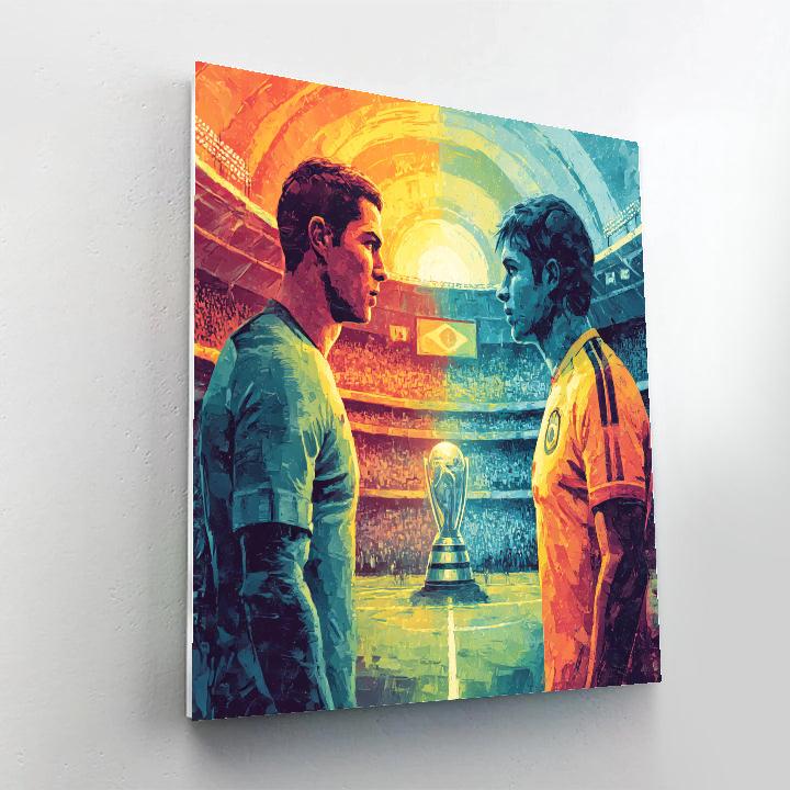 Fifa 2026 Portugal Vs Colombia Numbered painting kits