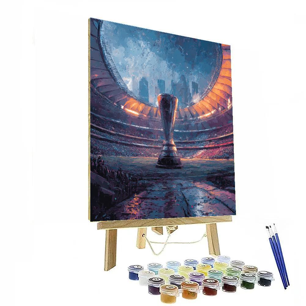 Mexico City Fifa 2026 Opener Number painting