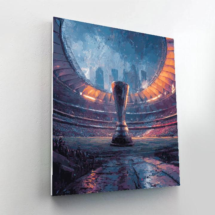 Mexico City Fifa 2026 Opener Number painting