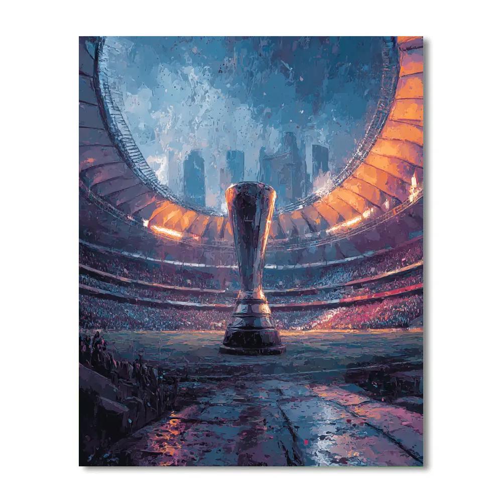 Mexico City Fifa 2026 Opener Number painting