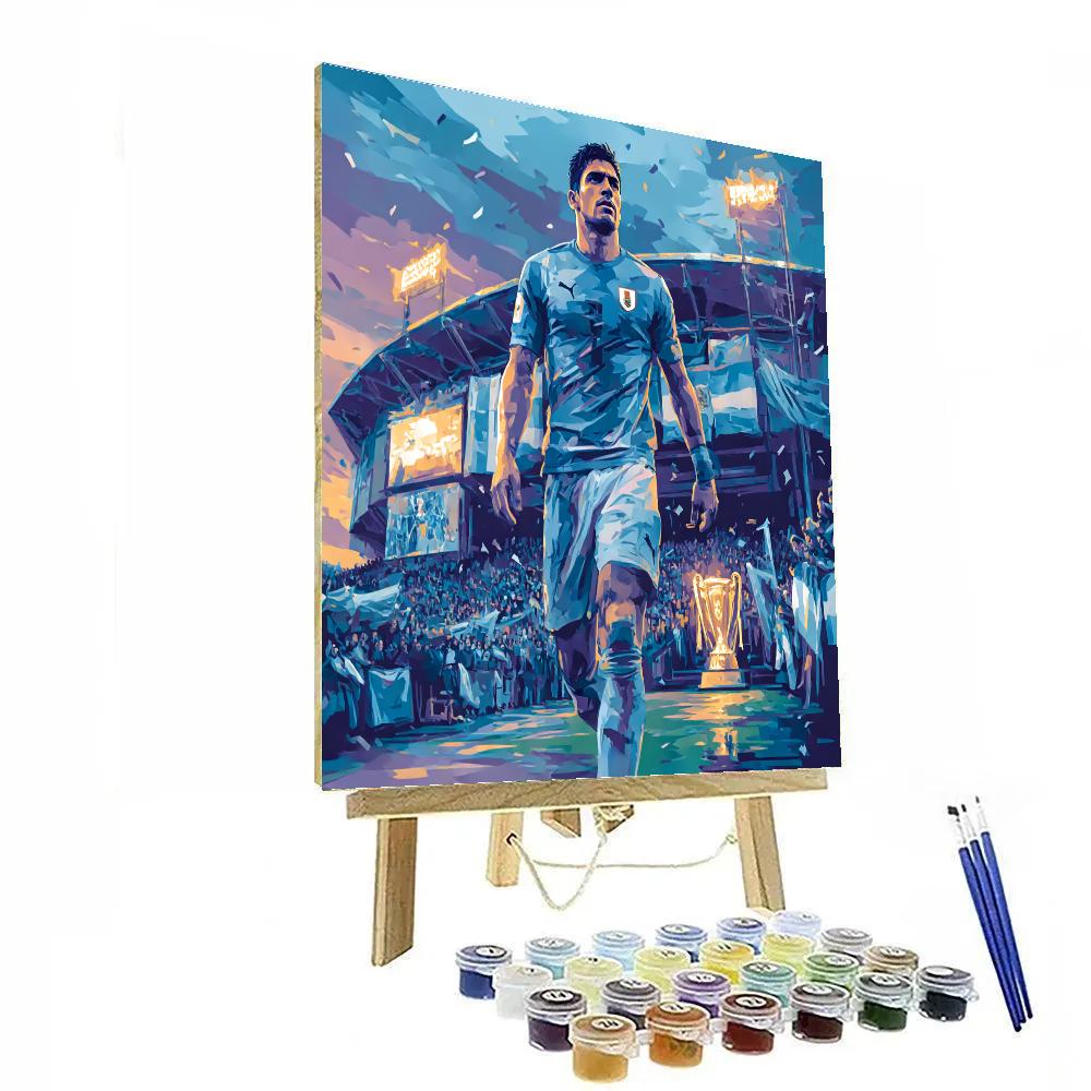 Fifa 2026 Valverde Flame Paint by numbers art