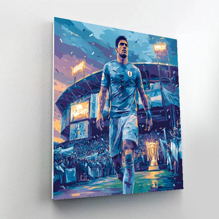 Fifa 2026 Valverde Flame Paint by numbers art