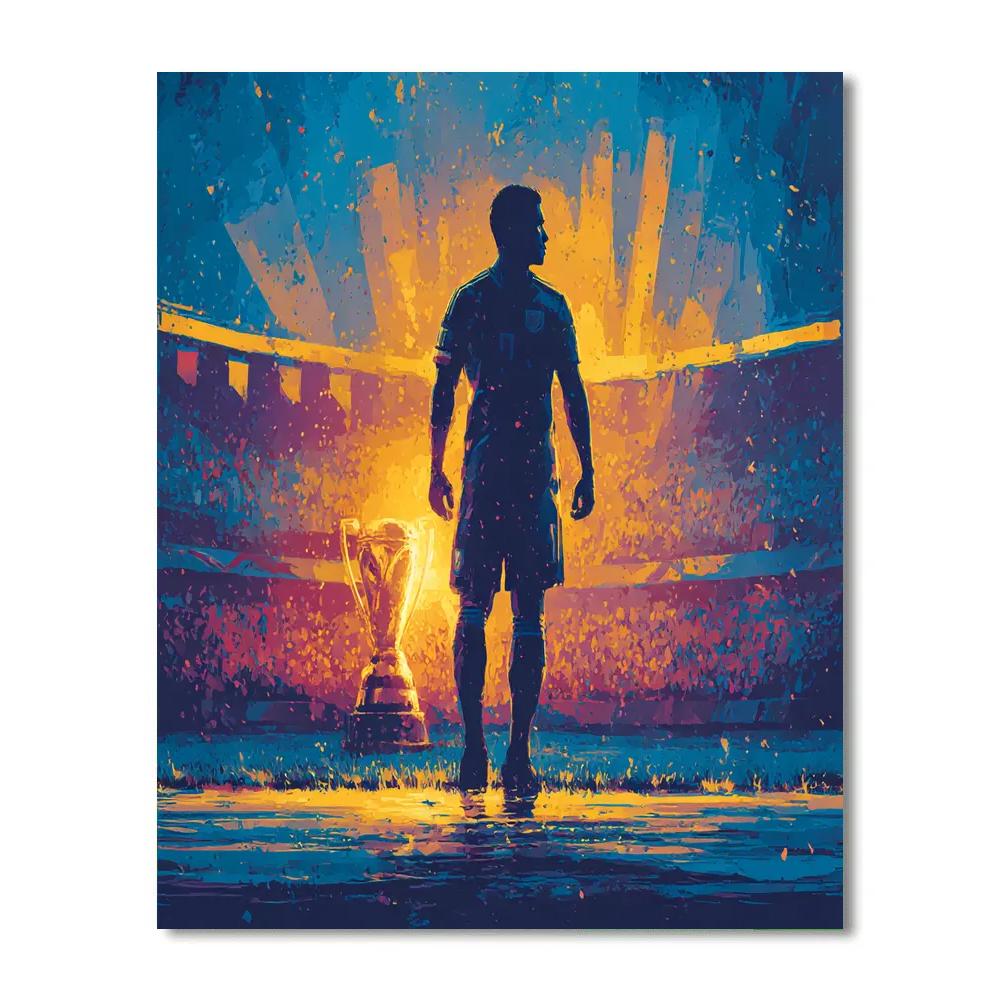 Ecuador Fifa 2026 Sun Numbered painting kits