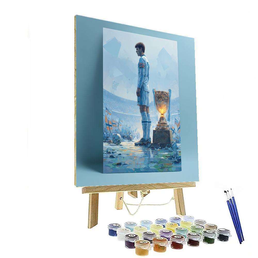 Fifa 2026 Norway Ice Numbered painting kits