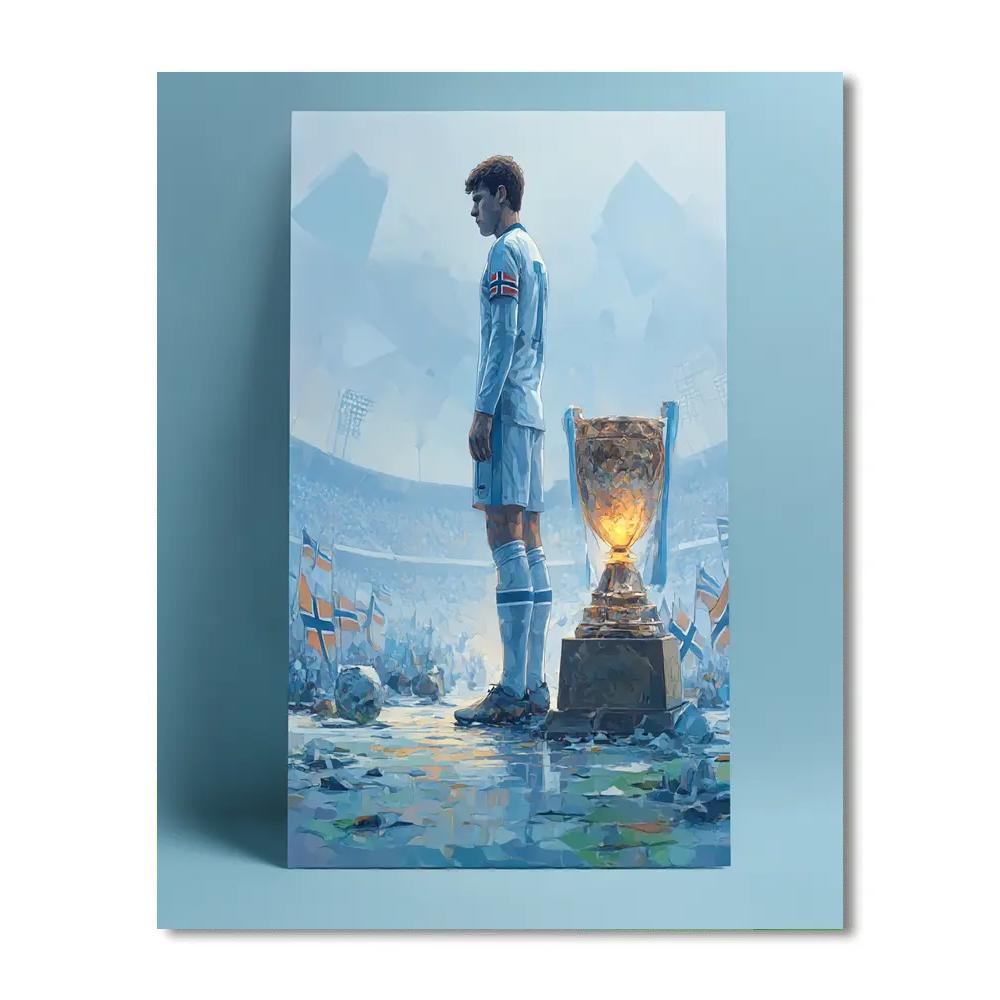 Fifa 2026 Norway Ice Numbered painting kits