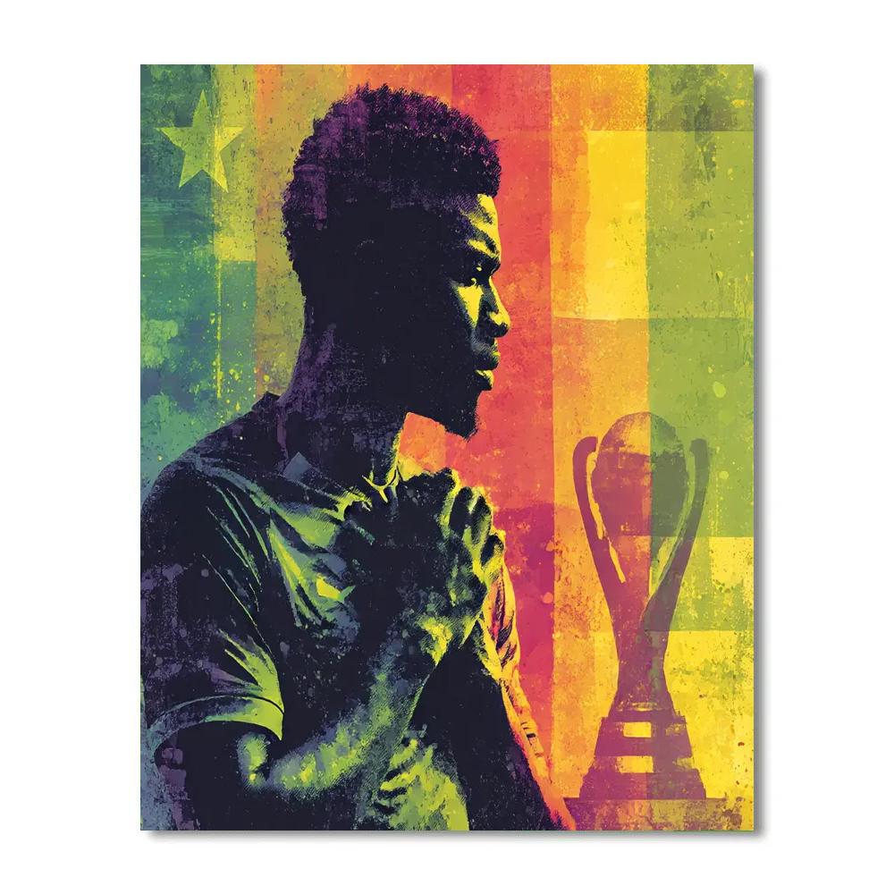 Fifa 2026 Ghana Pulse painting number kit