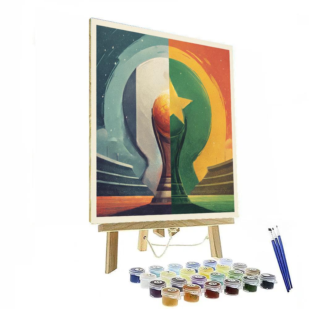 Fifa 2026 France Vs Senegal Paint by numbers kits