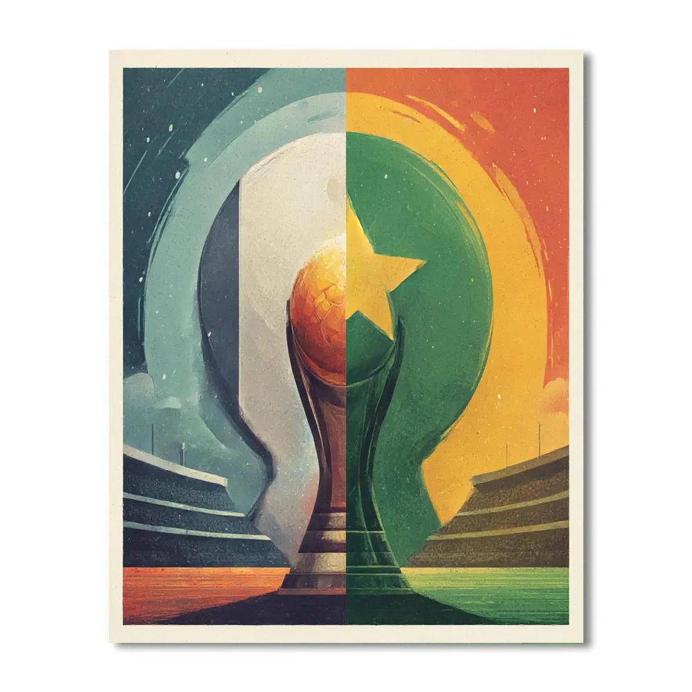 Fifa 2026 France Vs Senegal Paint by numbers kits