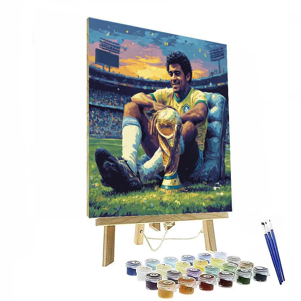 Ronaldinho Fifa 2026 Joy Number painting