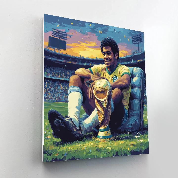 Ronaldinho Fifa 2026 Joy Number painting