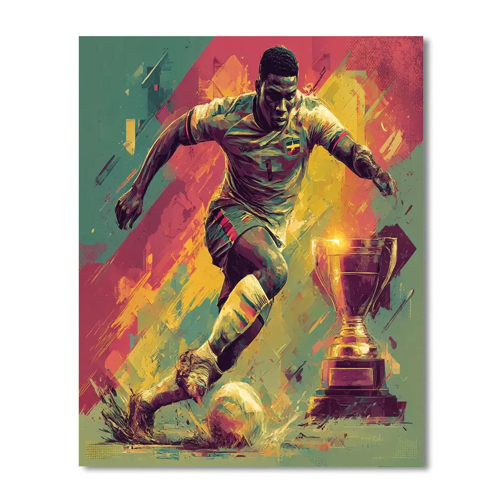 Fifa 2026 Kudus Pulse Painting by numbers kit