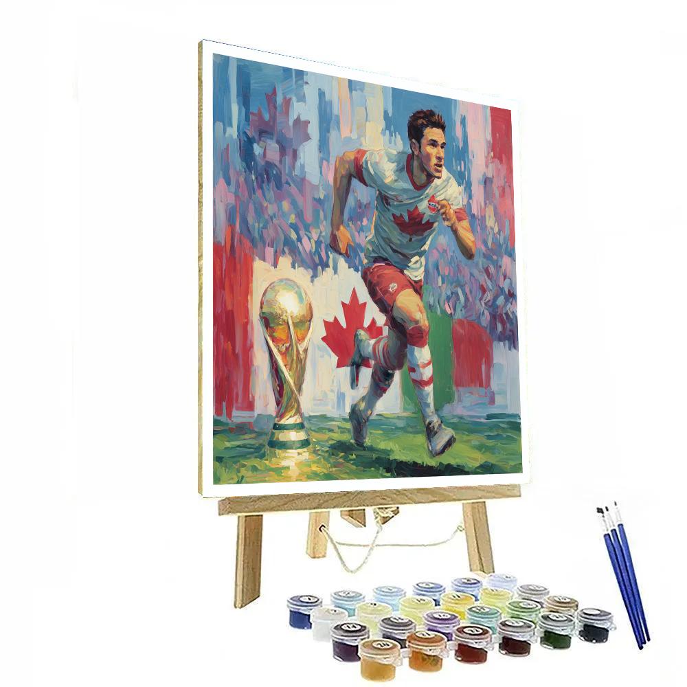 Fifa 2026 Davies Speed Paint by numbers kits