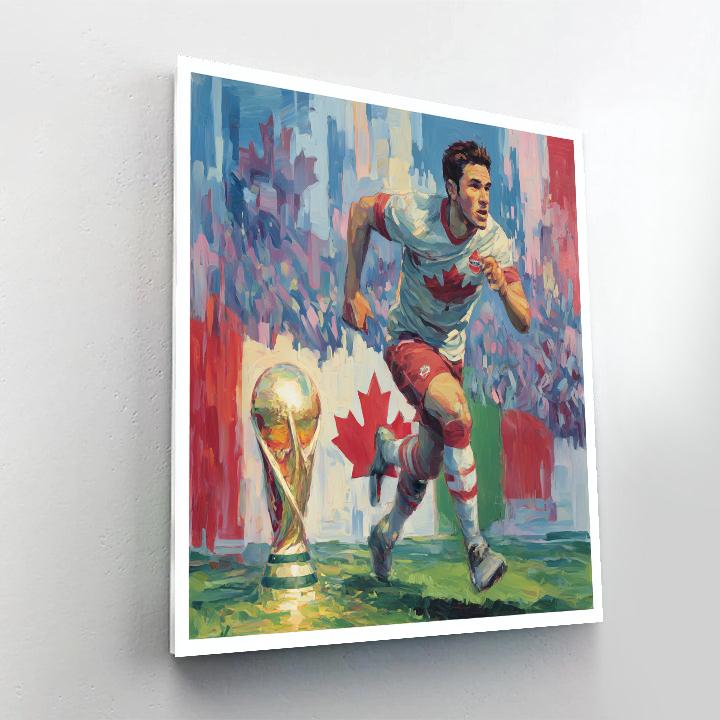 Fifa 2026 Davies Speed Paint by numbers kits