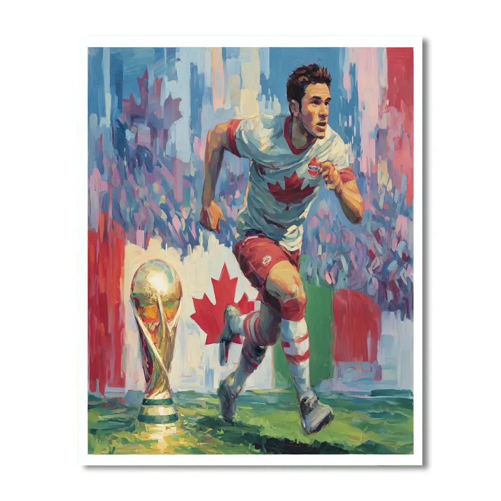 Fifa 2026 Davies Speed Paint by numbers kits