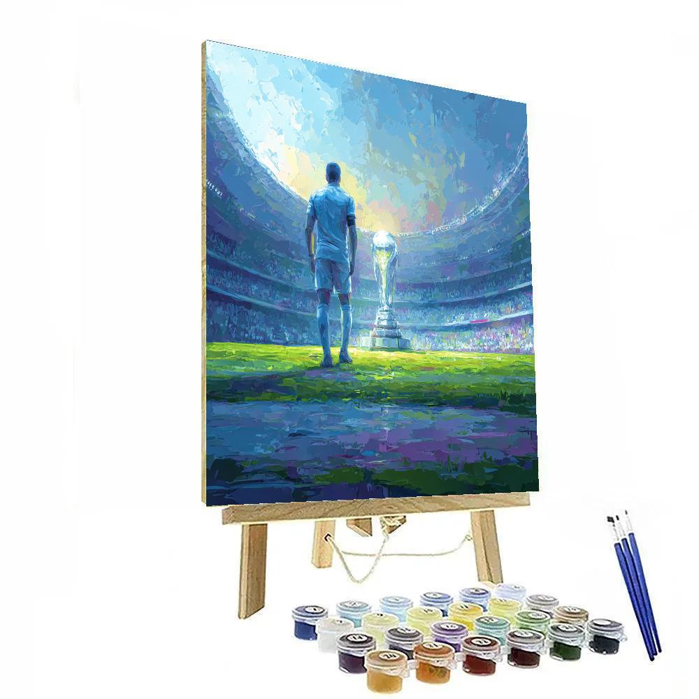 Uzbekistan Fifa 2026 Dawn paint by number