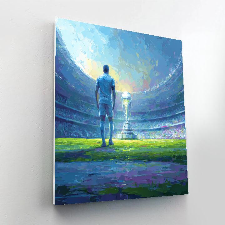 Uzbekistan Fifa 2026 Dawn paint by number
