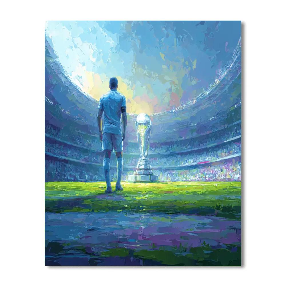 Uzbekistan Fifa 2026 Dawn paint by number