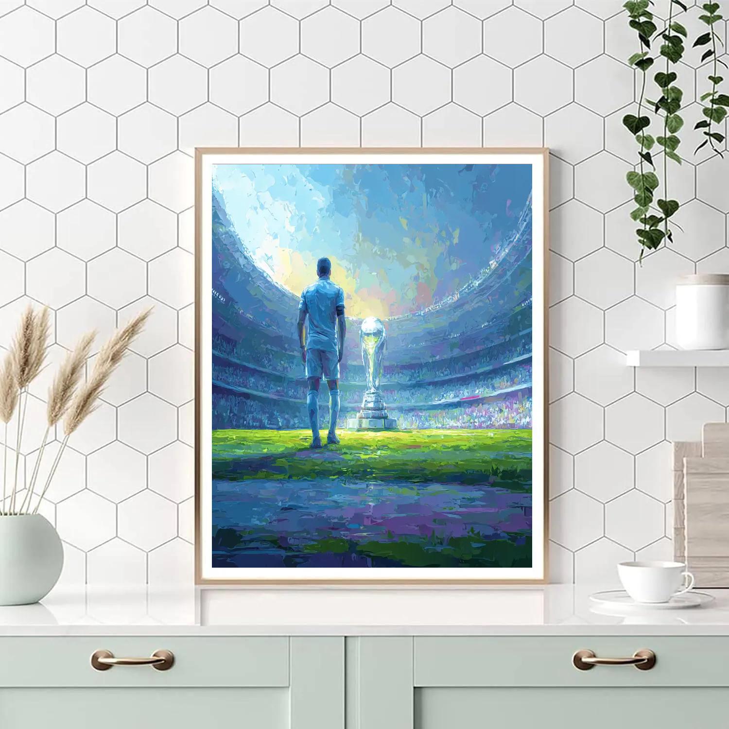 Uzbekistan Fifa 2026 Dawn paint by number