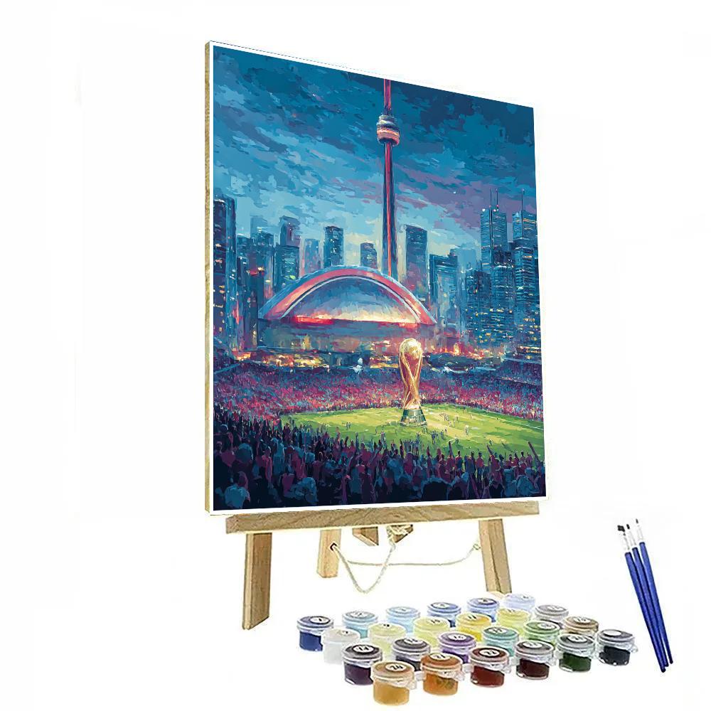Toronto Fifa 2026 Glow paint by color