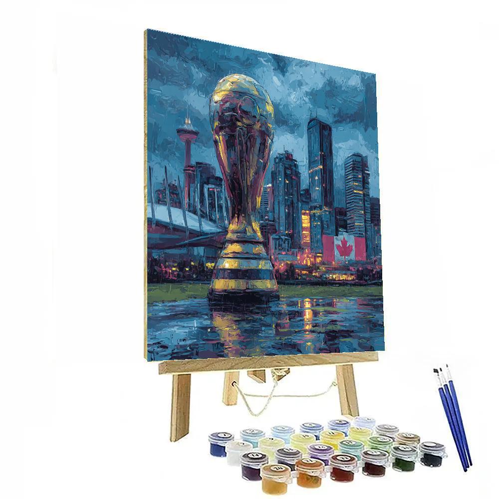 Seattle Fifa 2026 Rainlight Paint by numbers kits