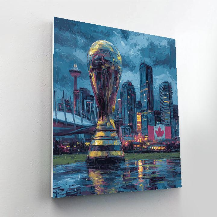 Seattle Fifa 2026 Rainlight Paint by numbers kits