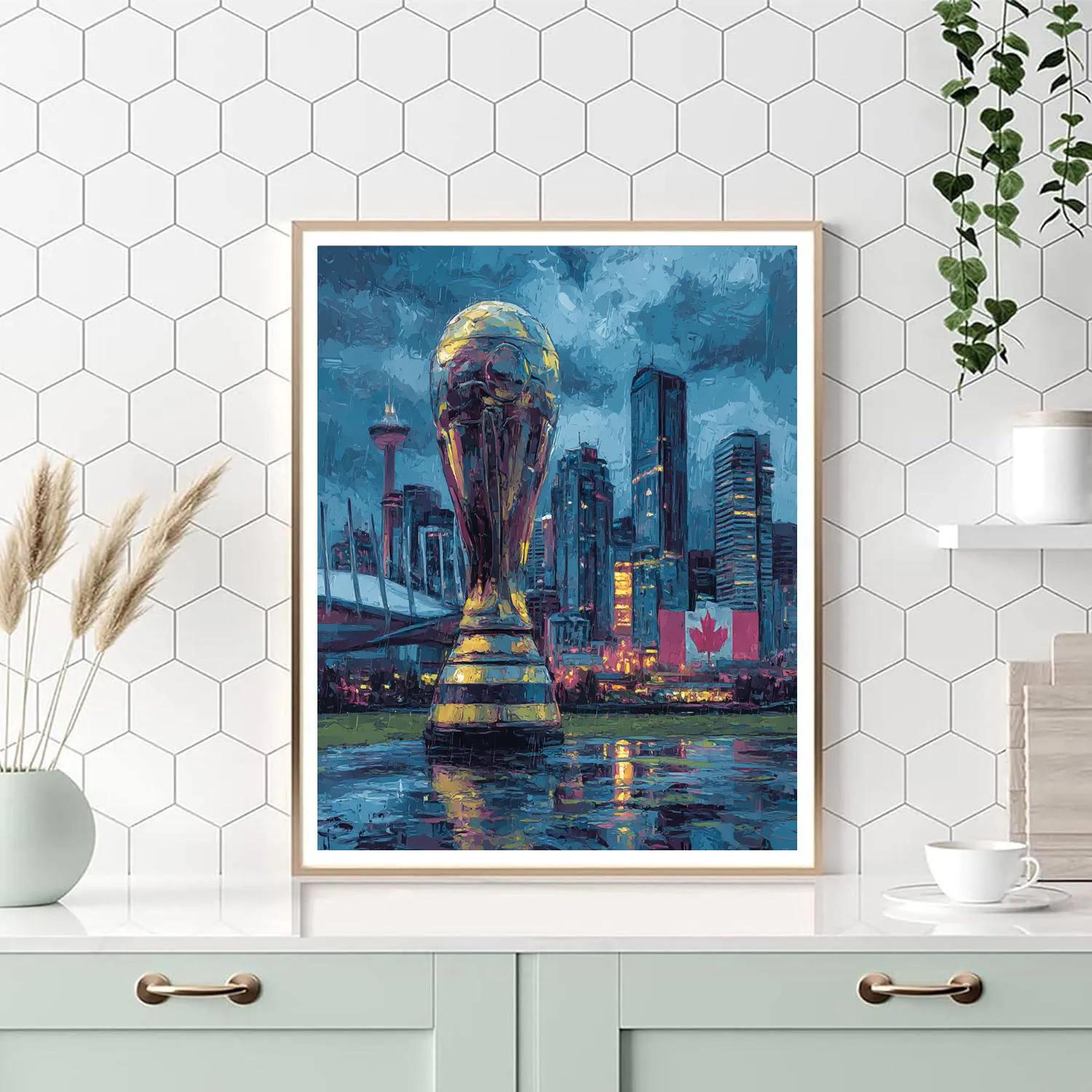 Seattle Fifa 2026 Rainlight Paint by numbers kits