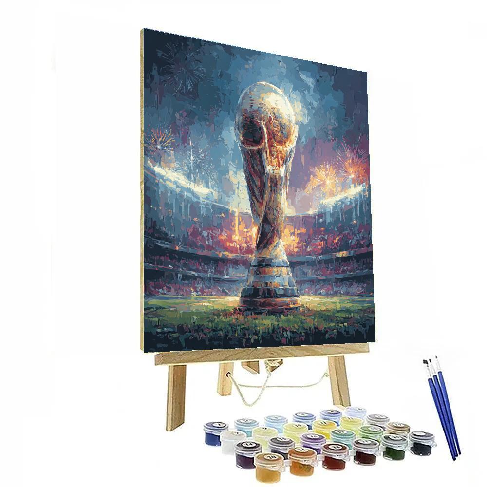 Fifa 2026 Final Night Paint by numbers art
